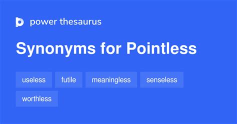 pointless synonym|unsuccessful or pointless.